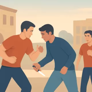 Enfrentamiento entre jóvenes en Los Berros terminó con un apuñalado