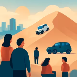 Médano Blanco en Necochea, destino destacado para el off road en Argentina