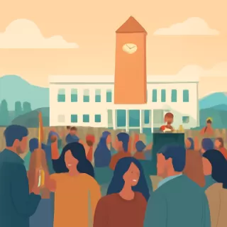 Más de 10 mil personas participaron en la celebración del 2026 en el Centro Cívico de Bariloche