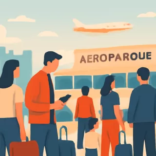 Más de 30 vuelos demorados en Aeroparque por alta demanda