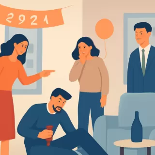 Hombre apuñalado tras discusión con su pareja durante celebración de Año Nuevo