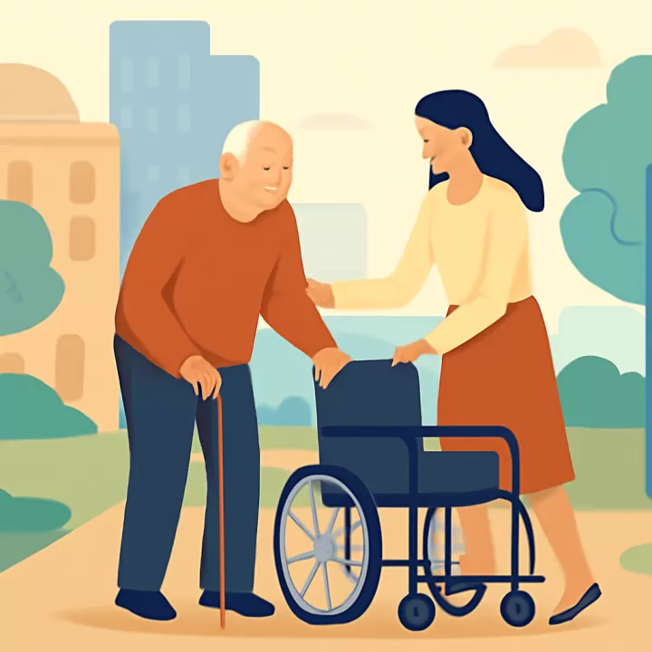 Posadas: Vecino con Alzheimer requiere urgentemente una silla de ruedas