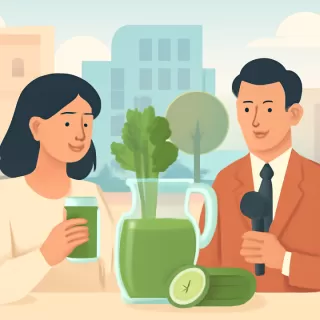 Beneficios y receta del jugo de apio y pepino para la salud