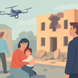 Rusia atribuye a Ucrania ataque con drones en Jersón que dejó 24 civiles muertos en Año Nuevo