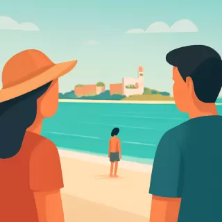 Punta Perdices: la playa argentina con agua turquesa similar al Caribe