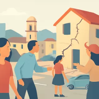 Sismo de magnitud 6.5 causa daños en cinco municipios de Guerrero, México