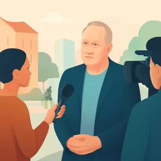 Stellan Skarsgård habla sobre su papel en Valor sentimental y su visión sobre la paternidad