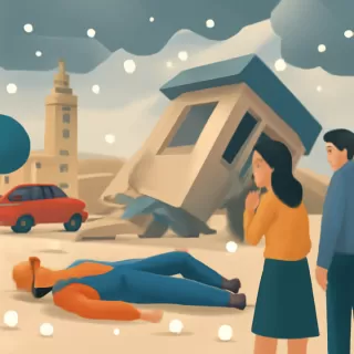 Temporal en Córdoba provoca la muerte de un trabajador y daños por granizo