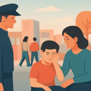 Niño de 9 años sufrió traumatismo ocular por cañita voladora en Comodoro Rivadavia