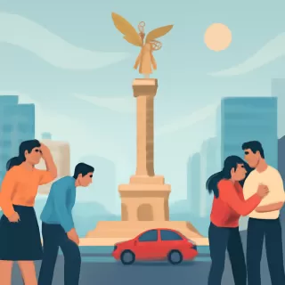 Sismo de magnitud 6,5 sacude el Ángel de la Independencia en Ciudad de México sin causar daños graves