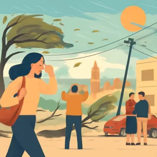 Alerta amarilla en Salta por vientos intensos y cortes de energía