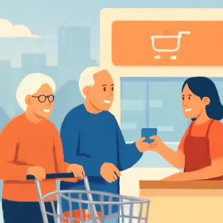 Descuentos para jubilados y pensionados en supermercados durante enero de 2026