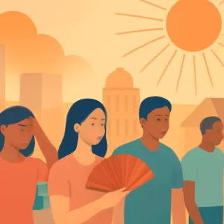 2025 registró récords de calor en Asia Central, el Sahel y Europa del Norte