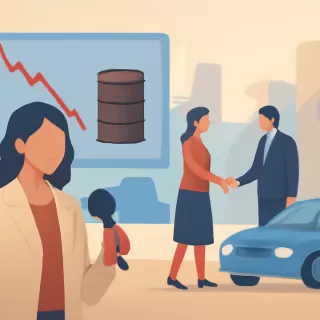 El precio del barril de petróleo bajó tras apertura al diálogo entre Venezuela y EEUU