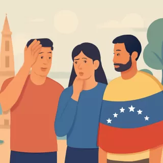 Tres venezolanos en San Juan manifiestan incertidumbre tras operativo contra Nicolás Maduro