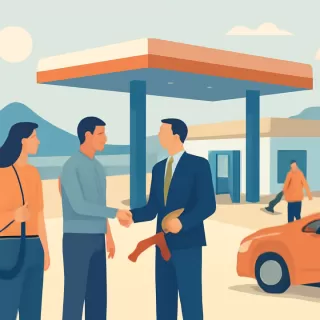 El Cóndor inaugura nueva estación de servicio tras dos años de gestión