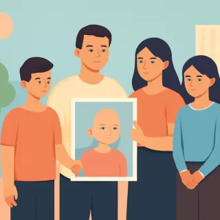 Familia de Santino apoya pedido de ayuda para Pili, niña con leucemia en Singapur