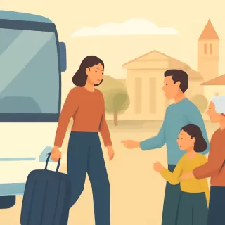 Lucía Beiersdorf regresó a General Villegas después de tres años y medio en Alemania