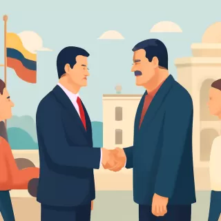 Nicolás Maduro recibió al enviado chino Qiu Xiaqi en Caracas