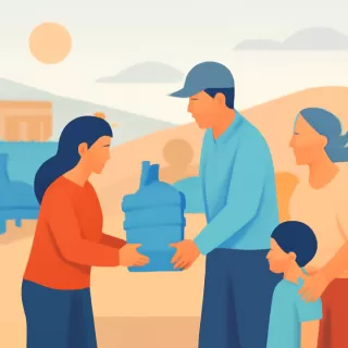 OSE solicita ayuda a Cecoed de Canelones para abastecer de agua a familias rurales