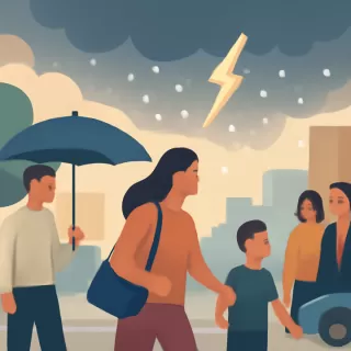 Alerta amarilla por tormentas y granizo en gran parte de Salta