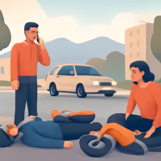 Motociclista falleció tras perder el control en Guaymallén