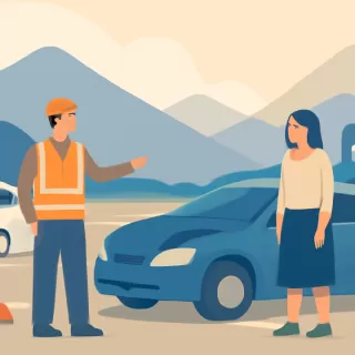 Accidente en la Ruta Nacional 40 movilizó operativo preventivo sin heridos