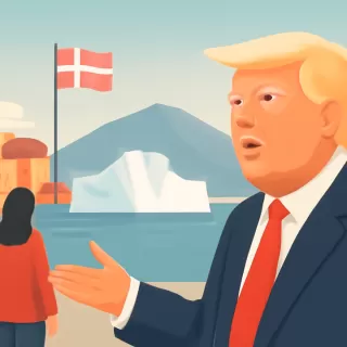 Donald Trump expresa interés en Groenlandia para fines de defensa