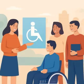 Alumnos de San Pedro presentan programa para promover la inclusión escolar