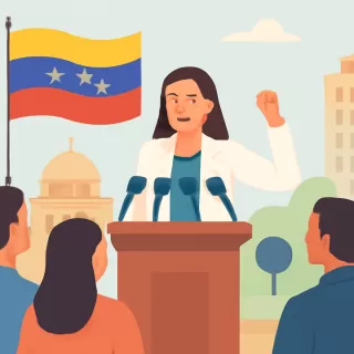 Corina Machado se declara lista para hacer valer su mandato y tomar el poder en Venezuela