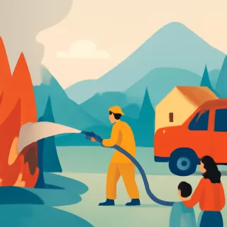 SPLIF responde a múltiples llamados en Bariloche y extingue 13 fogones activos en Villa Llanquín