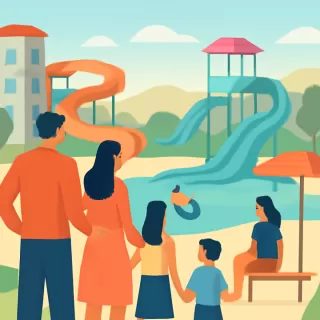 Quedó habilitado el parque acuático El Préstamo en Coronel Moldes