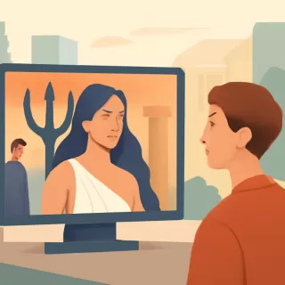 Netflix estrenó la serie Kaos, una reinvención oscura y contemporánea de la mitología griega