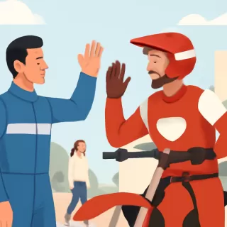 Franco Colapinto sigue el Dakar y saluda a Kevin Benavides, campeón y amigo