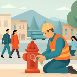 Aguas Rionegrinas instala nuevos hidrantes en Bariloche y El Bolsón para reforzar la prevención de incendios