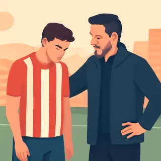 Diego Simeone apoya a Julián Álvarez tras empate del Atlético de Madrid en LaLiga