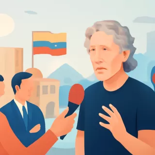 Roger Waters criticó la detención de Nicolás Maduro por Estados Unidos