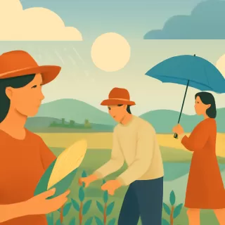 El 2025 cerró con un 20 % más de lluvias y un impacto positivo en cultivos, pero diciembre mostró variabilidad climática