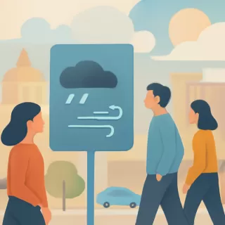 Pronóstico del tiempo para este domingo en San Juan: descenso de temperatura, viento sur y tormentas aisladas