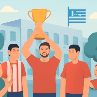 Olympiacos campeón de la Supercopa de Grecia con tres argentinos en el plantel