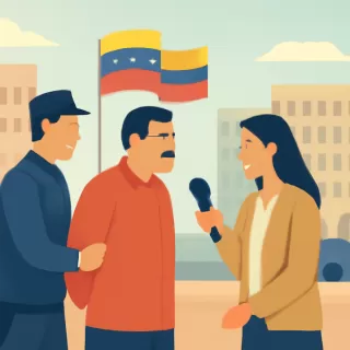 Detención de Nicolás Maduro en Caracas por fuerzas estadounidenses