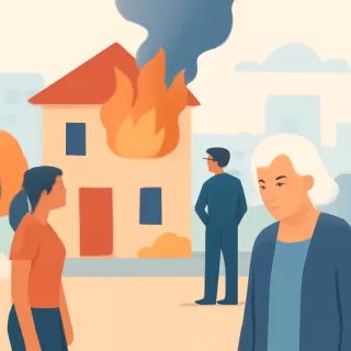 Mujer de 70 años muere en incendio en su casa del barrio de Flores