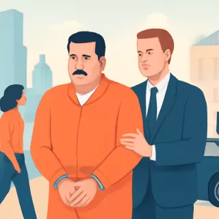 Nicolás Maduro llegó a Estados Unidos bajo custodia para ser juzgado por narcotráfico