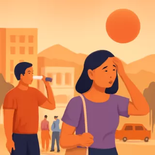 Alerta naranja por altas temperaturas en zonas de Mendoza