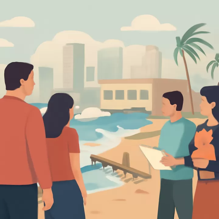 Estado de la Costa Atlántica bonaerense tras la sudestada del fin de semana