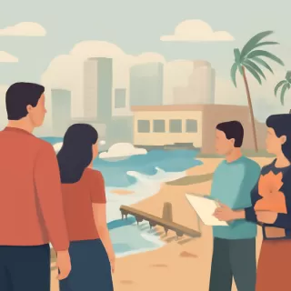 Estado de la Costa Atlántica bonaerense tras la sudestada del fin de semana