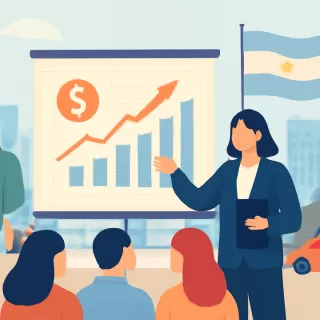 Encuesta anticipa proyecciones económicas para Argentina en 2026