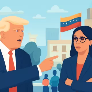 Donald Trump advierte a Delcy Rodríguez tras detención de Nicolás Maduro en Venezuela