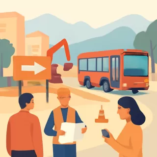 Modificaciones en recorridos de colectivos por obras en Ruta Nacional 51 en Salta