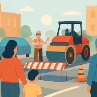 Corte de tránsito por obras en Gervasio Méndez y Boulevard Martínez en Gualeguaychú